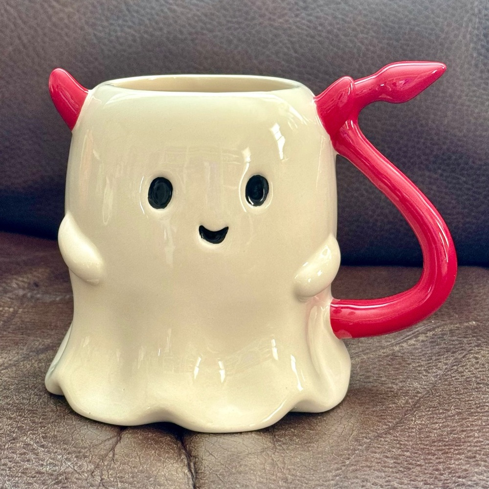 Devil Ghost Figural Halloween Mug - Jack O’ Lantern Lane